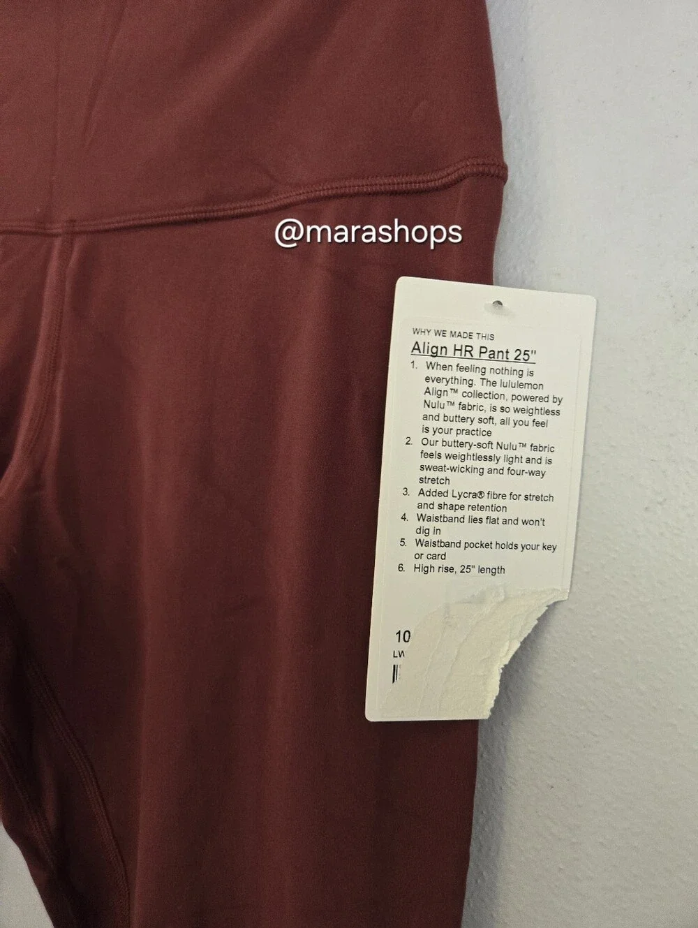 Lululemon Align High-Rise Pant 25